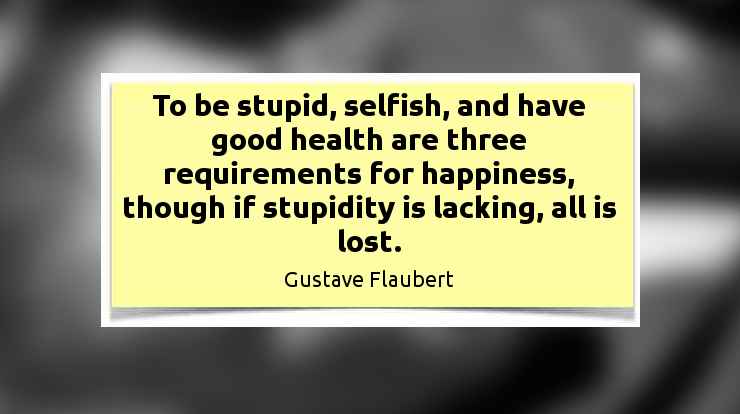 Quote: Gustave Flaubert – Geoff Palmer – Award-Winning Author